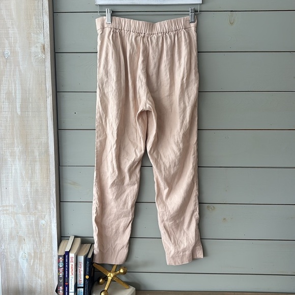 Babaton Soft Pink Linen Pants - Picture 4 of 6